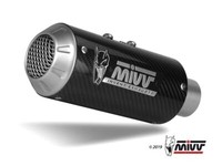 Mivv MK3 CARBON-SCHALLDÄMPFER FÜR Kawasaki Z 125 2019-2024