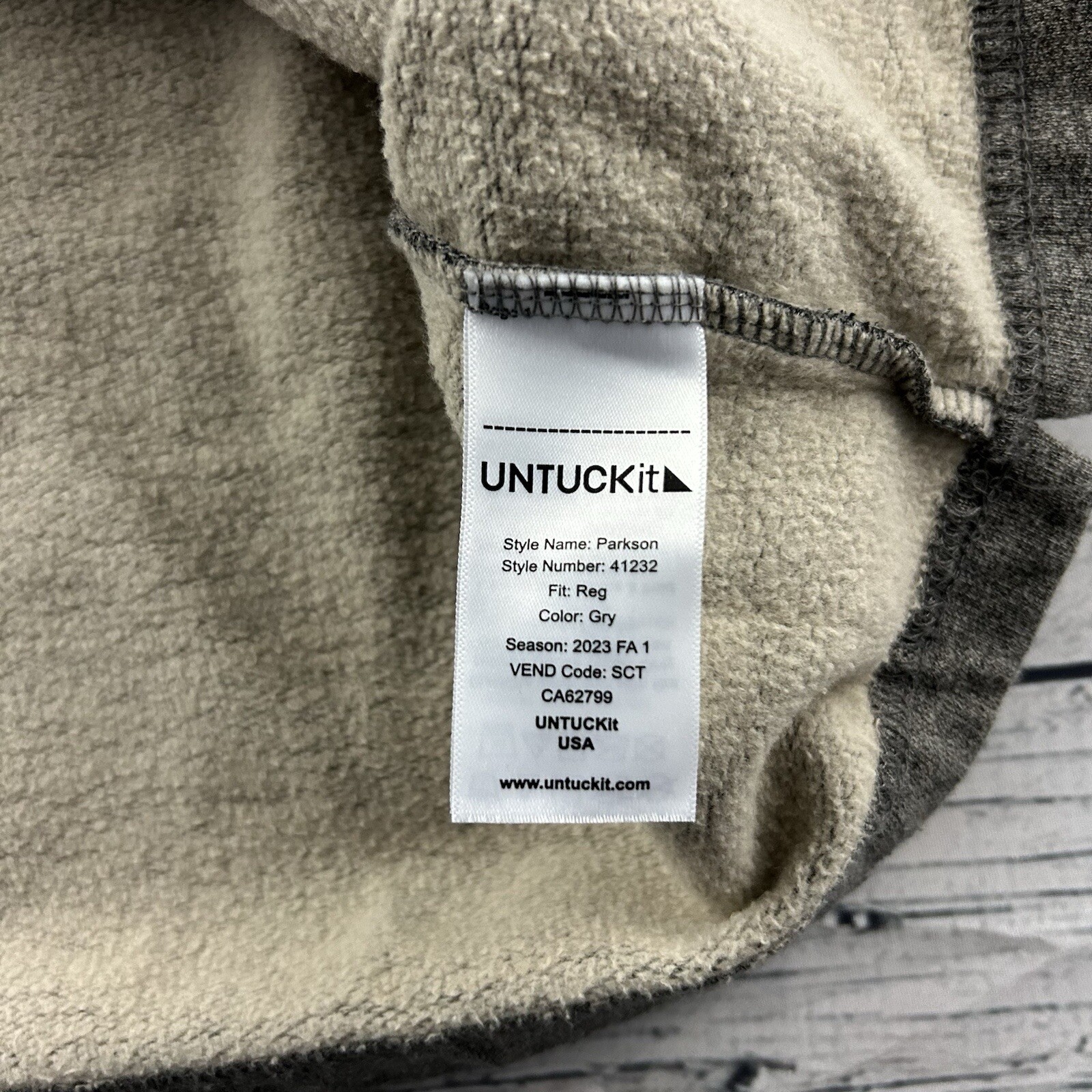 UnTuckIt Parkson Pullover Snap Button Jacket Men'… - image 6
