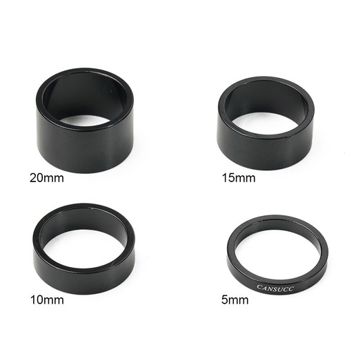 1 Set Headset Spacer 228.6mm 34mm 4PCS 5mm/10mm/15mm/20mm Bicycle Bike - Foto 6 di 27