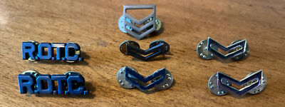 Lot of 7 ROTC pins