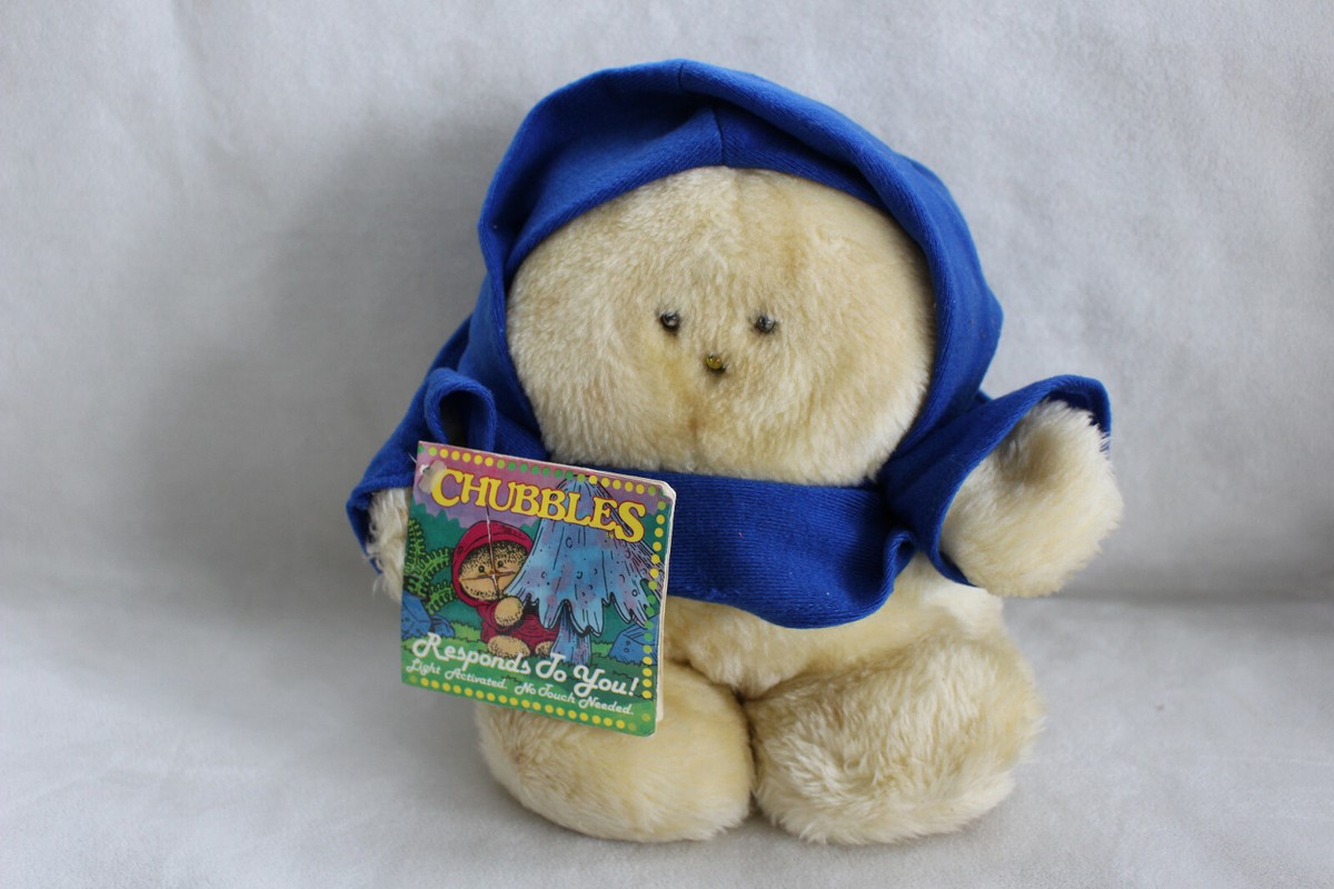 Vintage Chubbles Plush in Blue With Tag | eBay