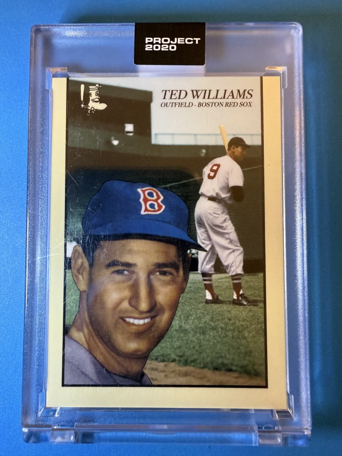 2020 Topps Project 2020 - 1954 Topps Ted Williams #90 Oldmanalan design