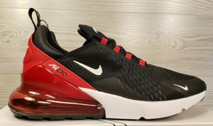 nike air max 270 black red white