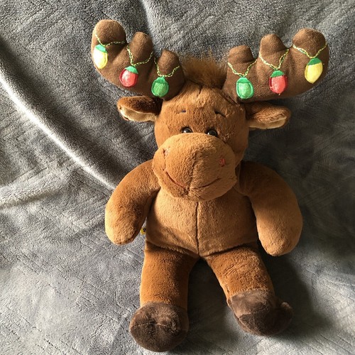moose christmas plush