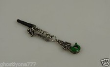Mermaid pirate sword cell phone or fits Ipad charm ear cap dust plug cute