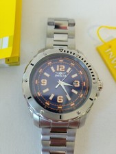 Invicta Pro Diver Tritnite Men's Watch Model: 19374 Blue Orange 100m Unused New