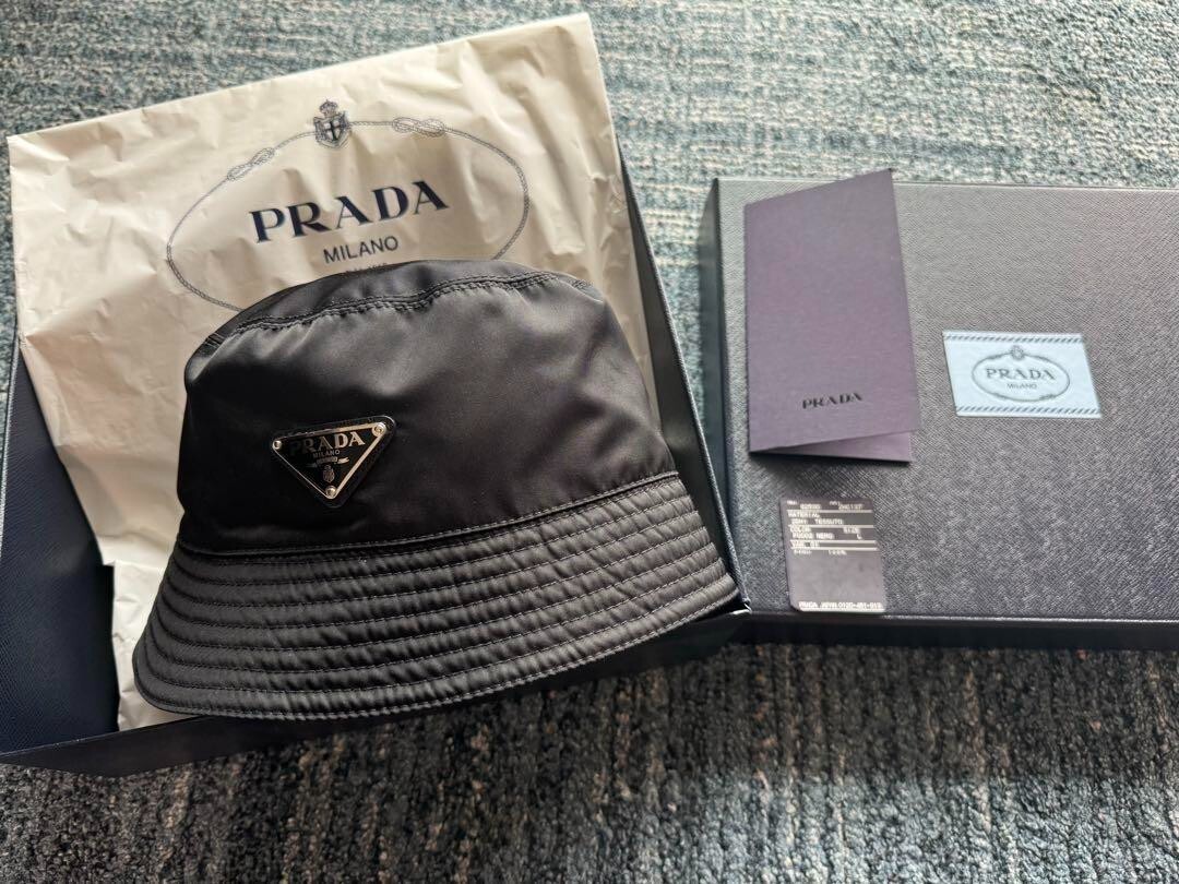 PRADA Re-Nylon Bucket Hat Lサイズ