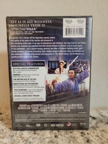Tai Chi Master (DVD, 2008) CIB BRAND NEW RARE FAST SAME DAY SHIPPING - Picture 2 of 7