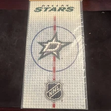 LEGO Compatible Baseplate Base Plate Display Plate Dallas Stars New NHL 24x48
