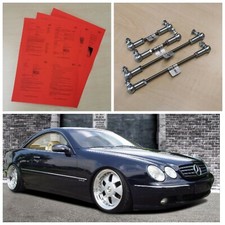 Koppelstangen ABC Tieferlegung Luftfahrwerk für Mercedes Benz C215 mit TÜV Koppelstangen ABC Tieferlegung Luftfahrwerk für Mercedes Benz C215 mit TÜV