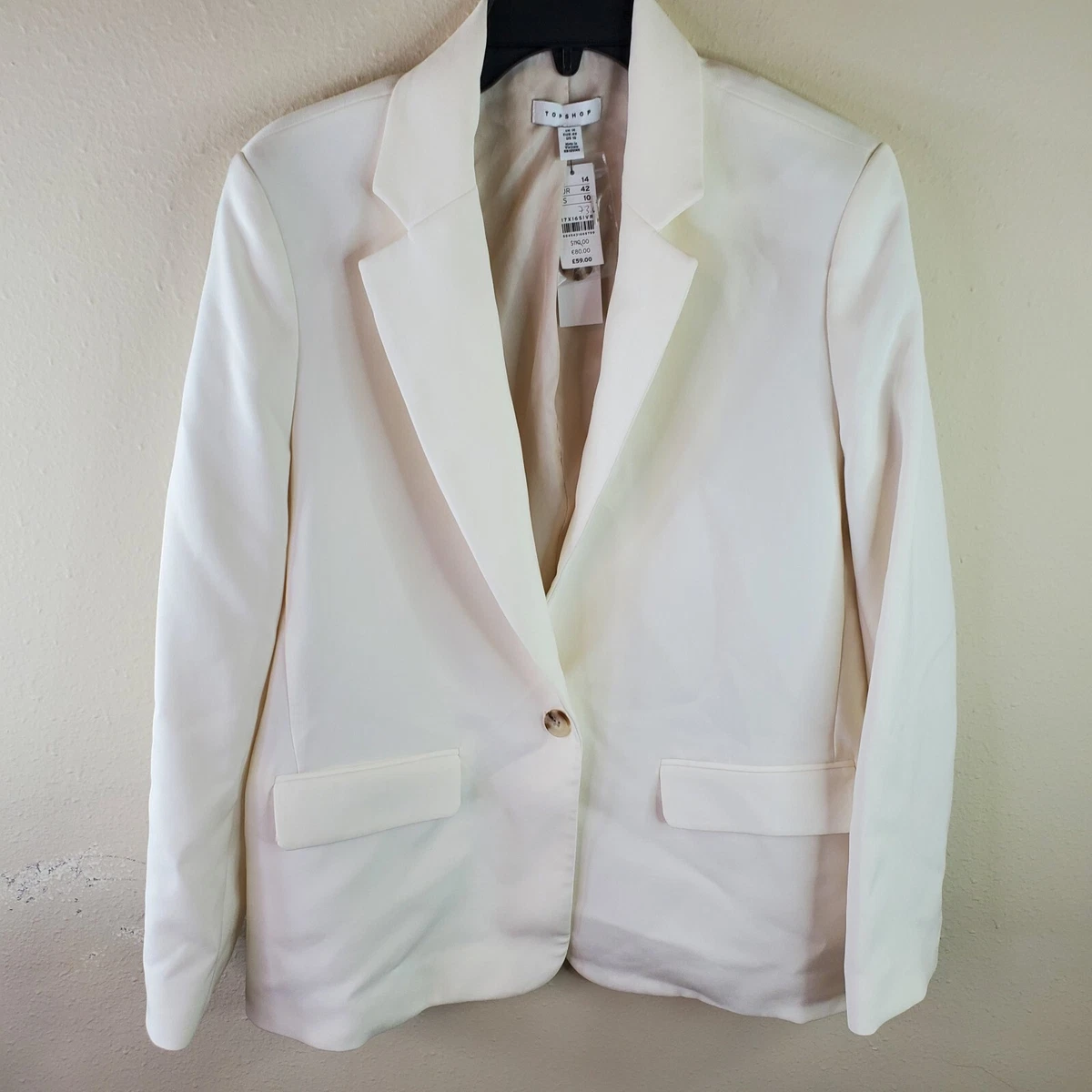 Topshop crepe coat cheap