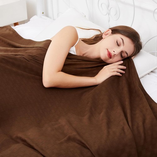 Best Cooling Blanket No Night Sweat Hot Sleepers Breathable Summer Bed Comforter - Picture 58 of 116