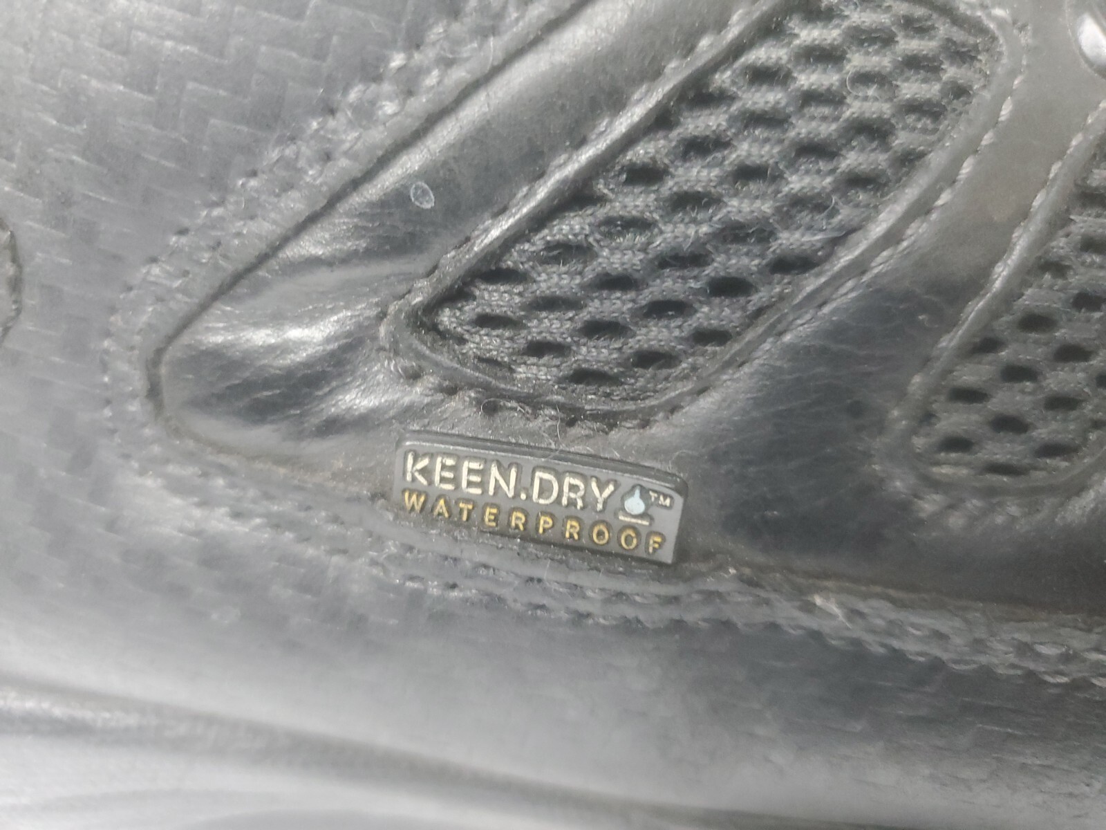 KEEN Scarpe da trekking resistenti all'acqua ASTM F2892 11 nere da uomo 11 5