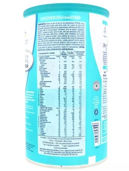 2x FÓRMULA INFANTIL NAN 1 ÓPTIMO-PRO 0-6 MESES 2,6 lb. / 1200g EXP: 30/11/2026 Foto 4 de 4