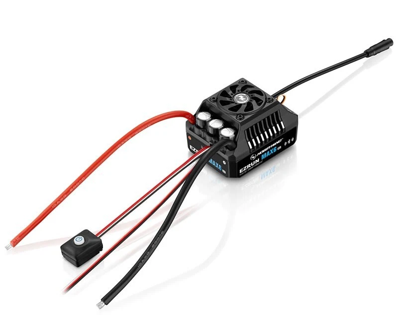 Hobbywing EzRun MAX6 G2 200A 3-8S LiPo BEC 8A ESC Brushless 30105100 Modellbau - Bild 3 von 3