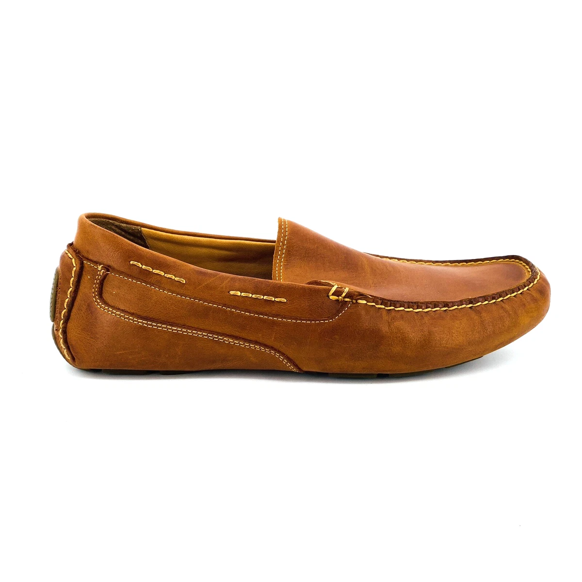 Sperry Gold Cup Penny Loafers Leather Brown Slip On Shoes Men\'s Size 10M EU 43 Gold Cup Loafer Leather Upper Casual Shoes for Men for sale  main image 2