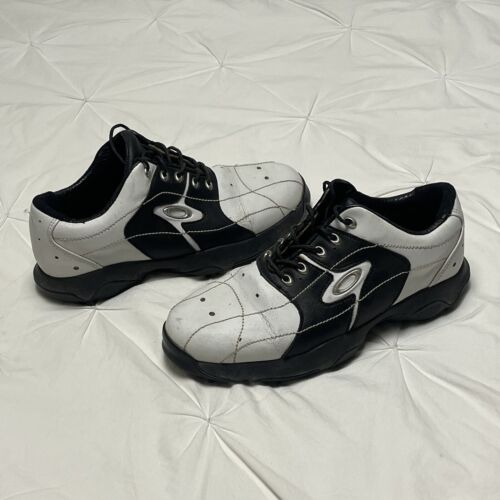 Software Oakley Golf Shoes Mens Size 8.5 Black And White Oakley Sneakers Golf