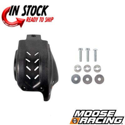 MOOSE CARBON FIBER SKID PLATE YAMAHA 2020-24 YZ250FX / 2019-23 YZ450FX ...