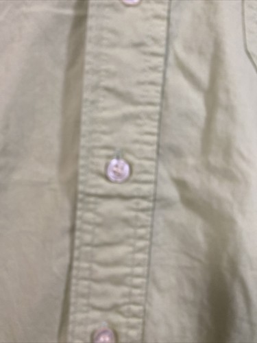 Roper Top Womens Medium Button Light Green Solid Long Sleeve Western Farm - Picture 5 of 9