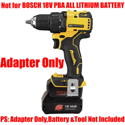 1 for Bosch 18v Blue Professional Battery To for DeWalt 20V MAX XR Tools Adapter