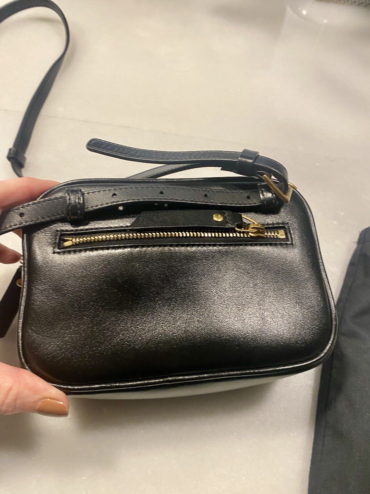 Borsa cintura SAINT LAURENT monogramma matelassé lou manca nappa