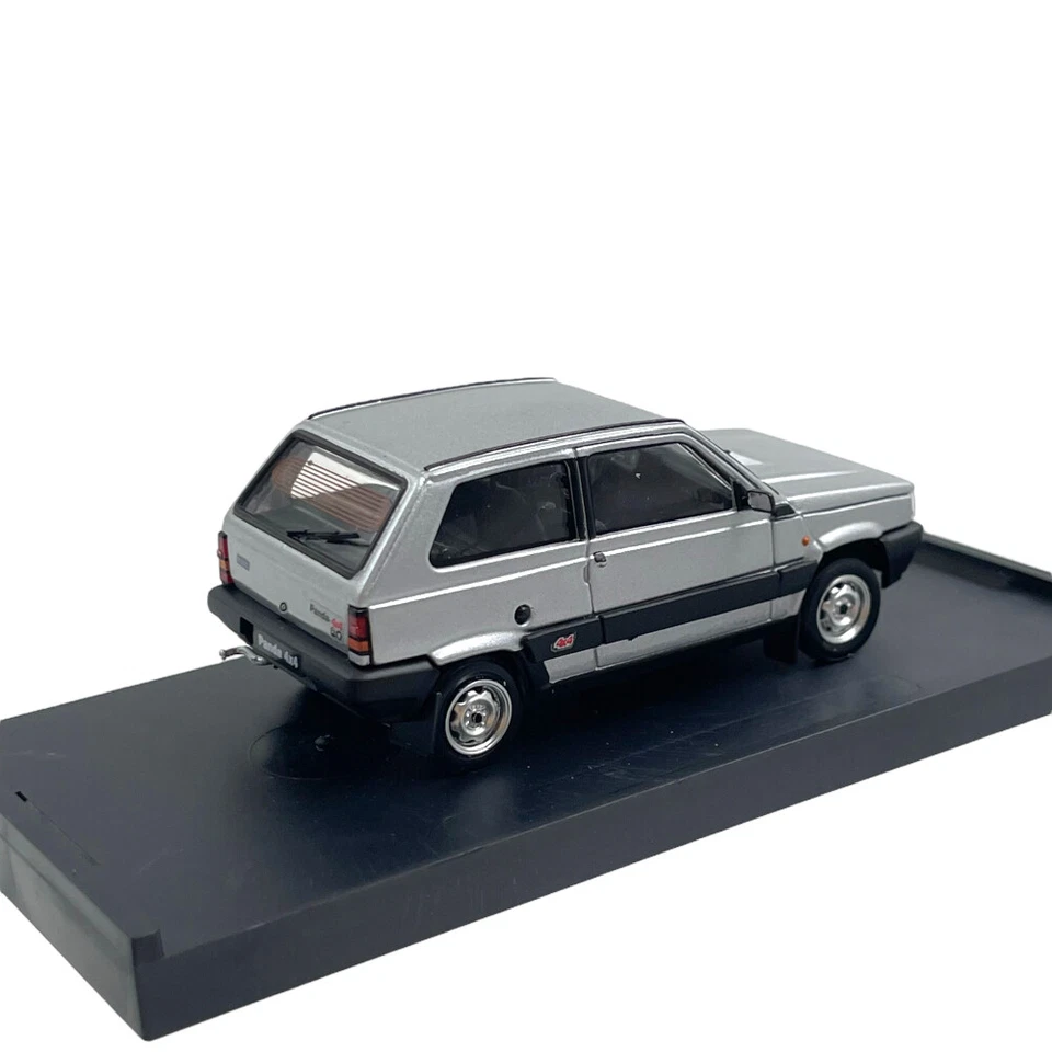 Modellino Auto Brumm 1/43 Fiat Panda 4x4 Supernova 1986 Grigio Chiaro Met - Immagine 3 di 4