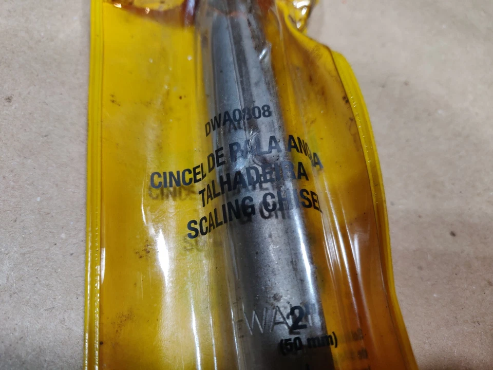Cincel plano DEWALT DWA0808-B1 SDS MAX 400 X 50 MM Foto 2 de 3
