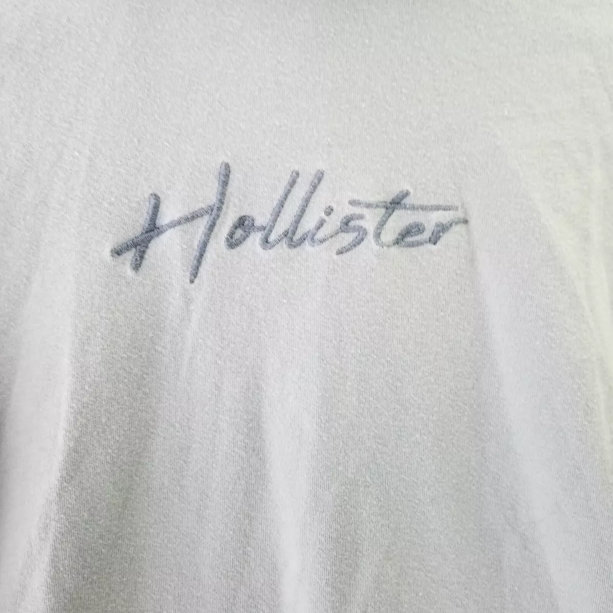 Hooded t top shirt hollister