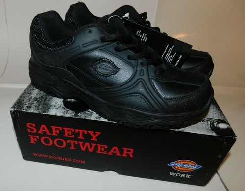Dickies Venue II Black Work Shoes Size 