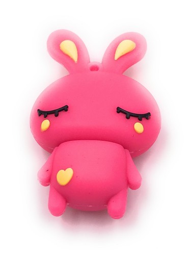 Pinker Hase niedlich Ostern Funny USB Stick div Kapazitäten - Picture 7 of 56