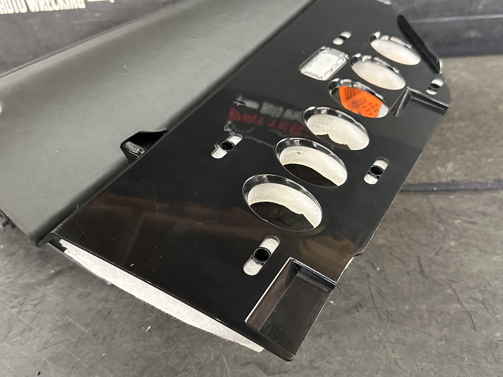 11-18 BENTLEY CONTINENTAL GT DASH GLOVE BOX STORAGE COMPARTMENT BLACK 3W1857735F