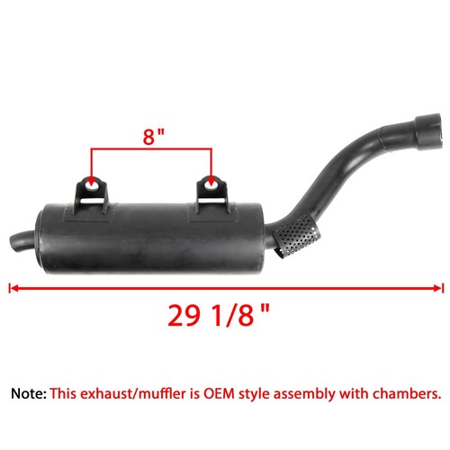 1261438 1261198 1261356 Exhaust Muffler Silencer For Polaris Predator 500 03-07 - Picture 2 of 4