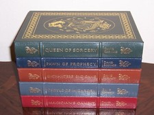 Easton Press THE BELGARIAD David Eddings 5 vols Prophecy Magician Wizardry