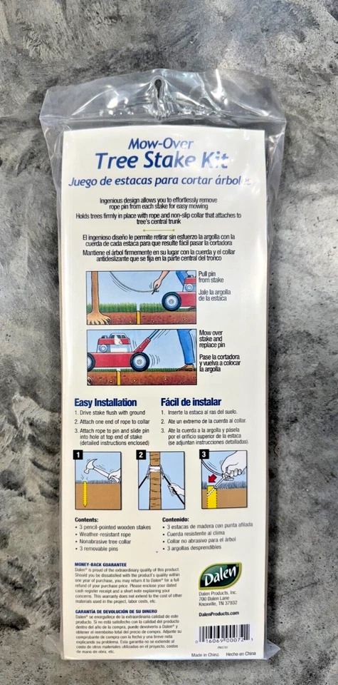 Jardinero, jardinero, Dalen, kit de estaca para cortar árboles, protección de árboles jóvenes Foto 2 de 2