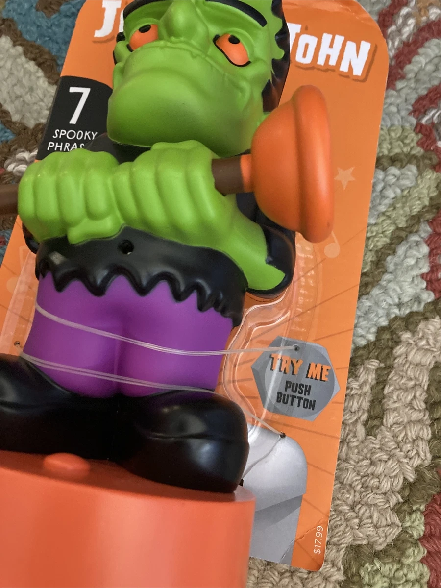 Hallmark Jokin' In The John Figurine - Flush-N-Stein Frankenstein