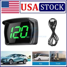 GPS Digital Speedometer Car Truck Motorcycle Head Up Display Odometer HUD MPH