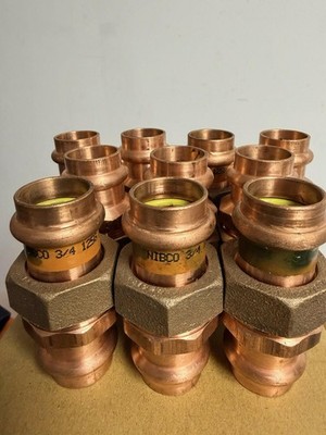 NIBCO PROPRESS 3/4'' UNIONS  Lot Of (10)