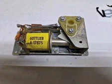 GOTTLIEB Pinball Machine PARTIAL Flipper Assembly - USED - PARTS or REPAIR