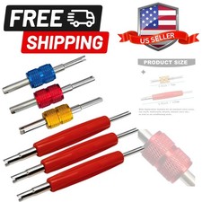 6Pcs Valve Core Removal Tool Kit, R134A R12 A/C HVAC Valve Core Removal Tool ...