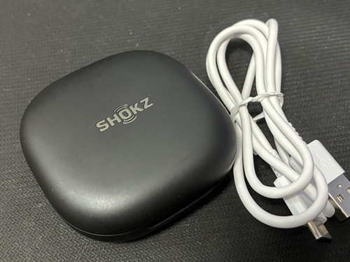 Shokz OpenFit 2 Open-Ear Chargind Case with cable  - Black (T920) , no buds