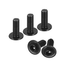 50pcs Flanged Button Head Socket Cap Screws M3x8mm 304 Stainless Steel Bolts