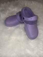 Unisex Classic Lavender Clog with Fur Lining Women  s Size 8