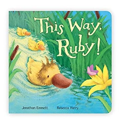 This Way, Ruby! Board Books Jonathan Emmett
