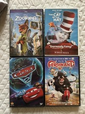 Lot of 4 Empty Disney DVD Cases Pre-owned Some Have Inserts Cars 2 Ferdinand