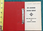 Erie Lackawanna Railroad Locomotive Engineers Rules Erie Railway Pennsylvania RR — photo 2