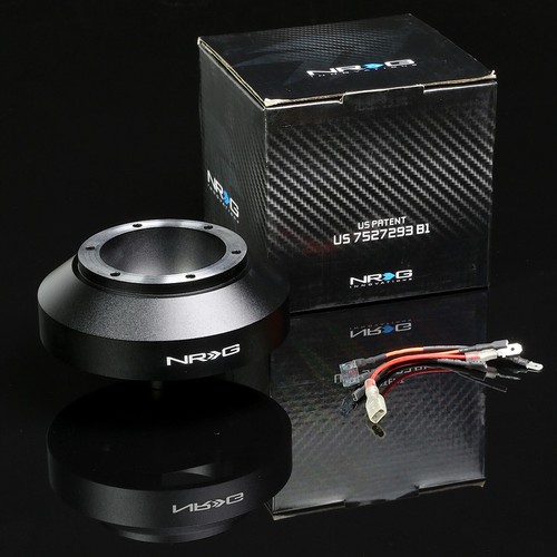 NRG SHORT HUB+GEN 2.8 QUICK RELEASE PINK+IRIDIUM RING FOR 91-05 HONDA ACURA NSX - Picture 2 of 3