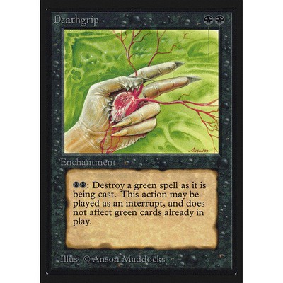 MTG \>> Deathgrip (International Edition) // English - 341 Trading - Magic