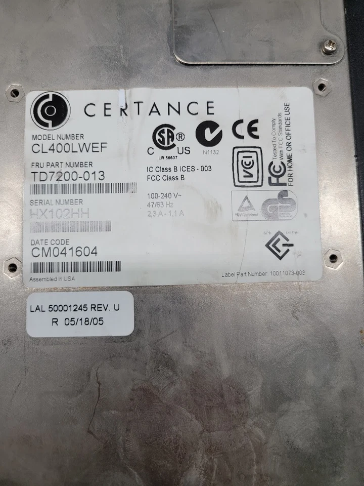 QUANTUM Certance LTO-2 Tape drive CL400LWEF - Image 3 of 4