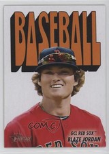 2021 Heritage Minor League Edition 1972 Topps Pack Cover Cards Blaze Jordan 17hc