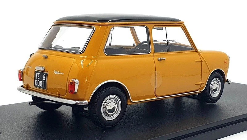 Mitica 1/18 Scale 205001-D - 1966 Innocenti Mini Cooper MK1 - Ocra/Black - Image 2 of 4